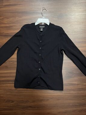 Cable & Gauge black cardigan